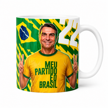 Caneca Personalizada Flavio Bolsonaro