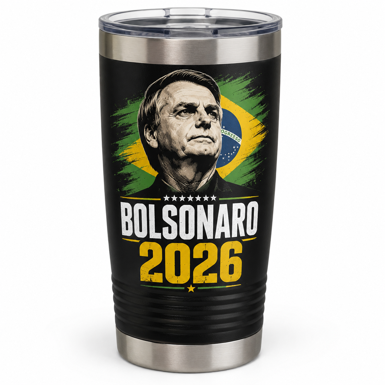 Copo Térmico Inox | Bolsonaro 2026